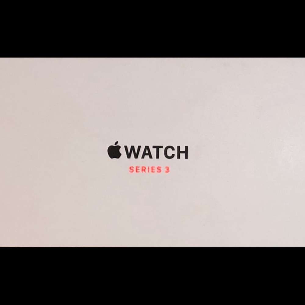 Apple Watch Series 3 42mm Space Gray with cellular